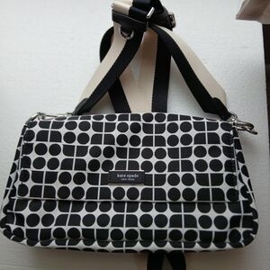 Kate Spade Stylish Black and Cream Patterned Women's Bag NWT